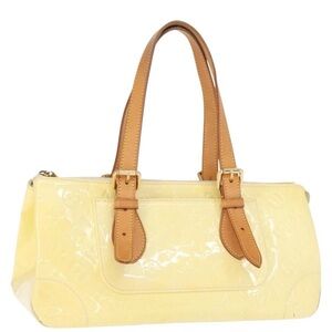 Louis Vuitton Monogram Vernis Rosewood Perle Handbag